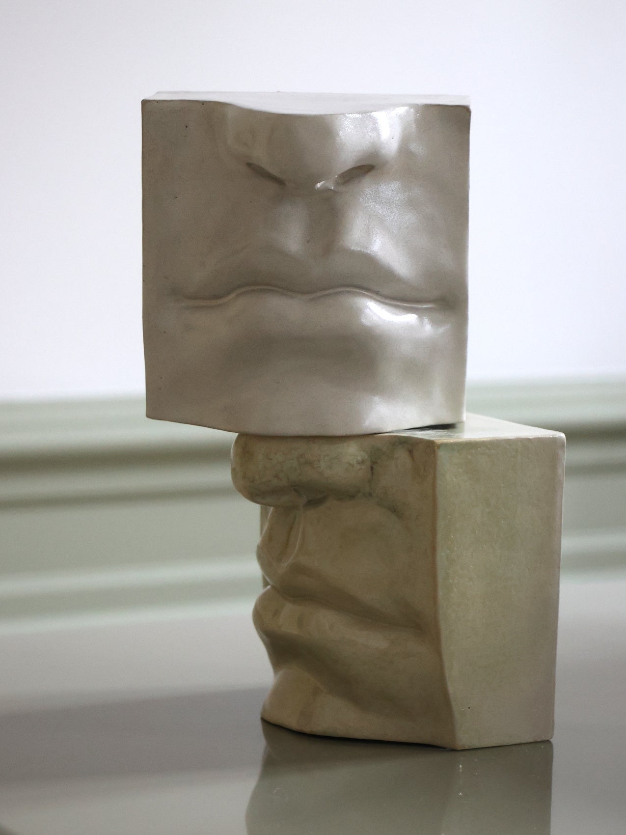Bookend Mouth | Skulpturel Bogstøtte