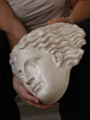 Hera | Keramisk Maske | Antique White